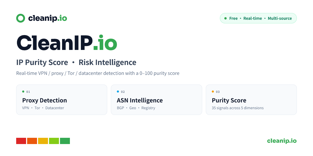 내 아이피 확인 — 내 IP 주소(공인 IPv4 / IPv6)와 위치, ISP 조회